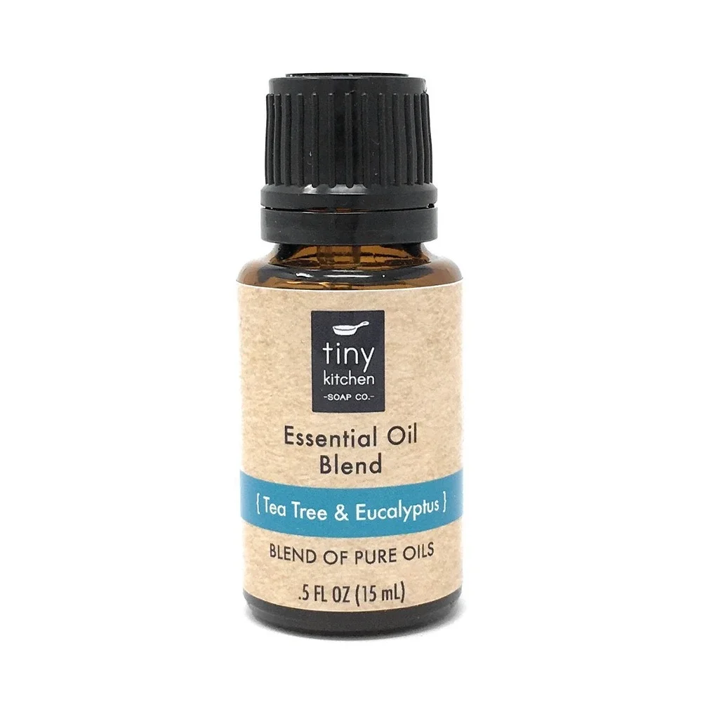 Tea Tree & Eucalyptus Essential Oil Blend (15 mL / .5 fl oz)